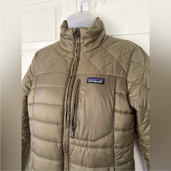 Patagonia Jacket Coat Radalie Indulated Parka Sage Khaki size Small - Picture 4 of 15
